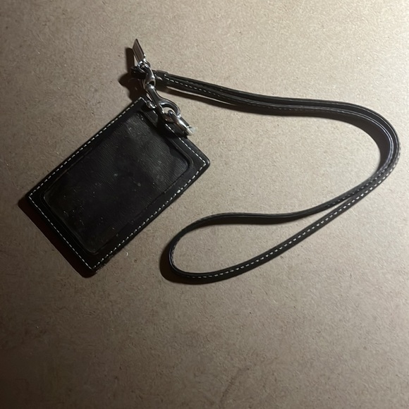 Genuine Coach lanyard and badge holder. Lovingly worn as a teacher. - Picture 2 of 2